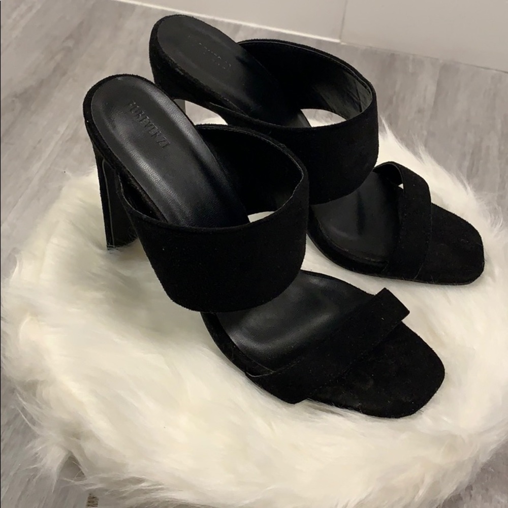 Black heels